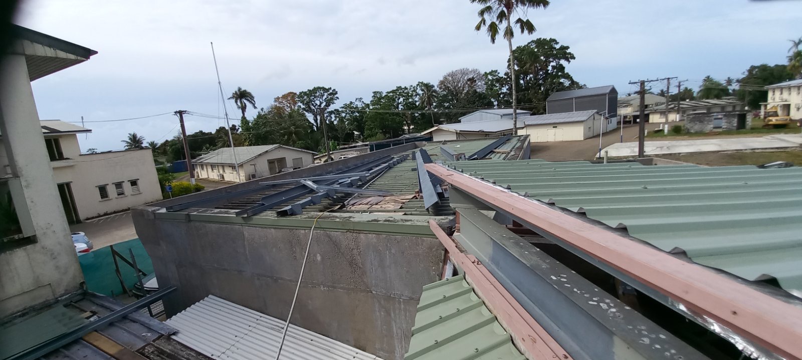 Proposed roof upgrade for Koronivia Research Station gallery