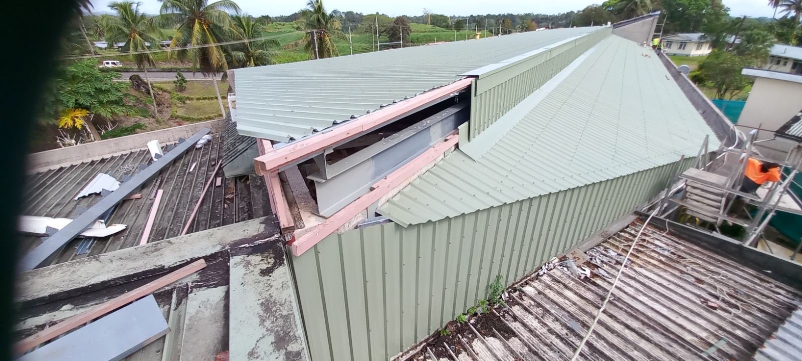 Proposed roof upgrade for Koronivia Research Station gallery