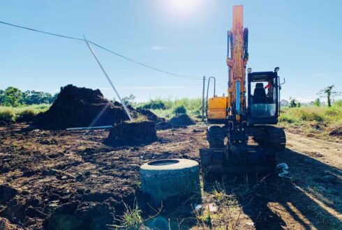 Sewer treatment plant for Hexagon Group at kings Road.