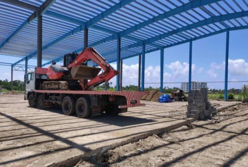 New 3500m2 warehouse for Tappoo group of companies at Raiwai